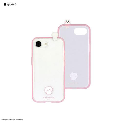 グルマンディーズ(gourmandis) CK-70A ちいかわ ちいかわ フレーム IIIIfit Clear iPhone16e 対応 ケース