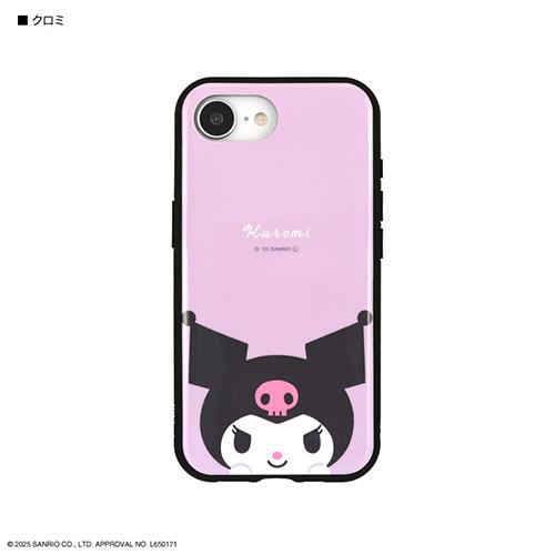 グルマンディーズ(gourmandis) SANG-509KU クロミ iPhone16e対応ケース プロテクトジャケット サンリオキャラクターズ IIIIfit