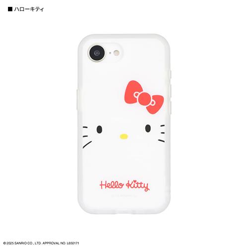 グルマンディーズ(gourmandis) SANG-511KT ハローキティ iPhone16e対応ケース プロテクトジャケット サンリオキャラクターズ IIIIfit プランプフレーム