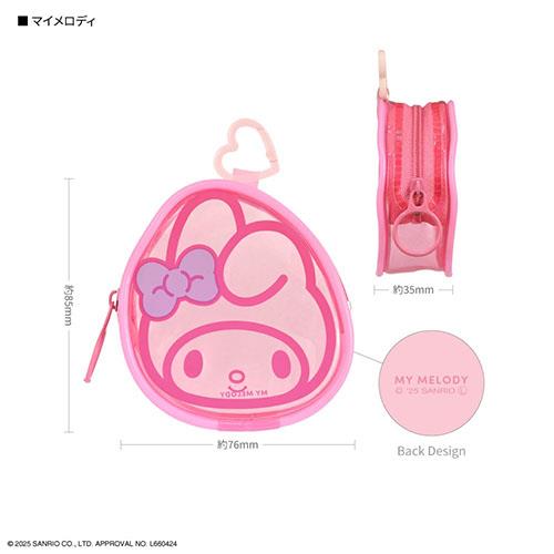 グルマンディーズ(gourmandis) SANG-516MM マイメロディ サンリオキャラクターズ ガジェットクリアポーチ