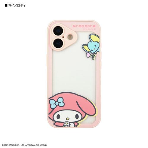 グルマンディーズ(gourmandis) SANG-579MM マイメロディ サンリオキャラクターズ IIIIfit プランプフレーム iPhone17 対応 ケース