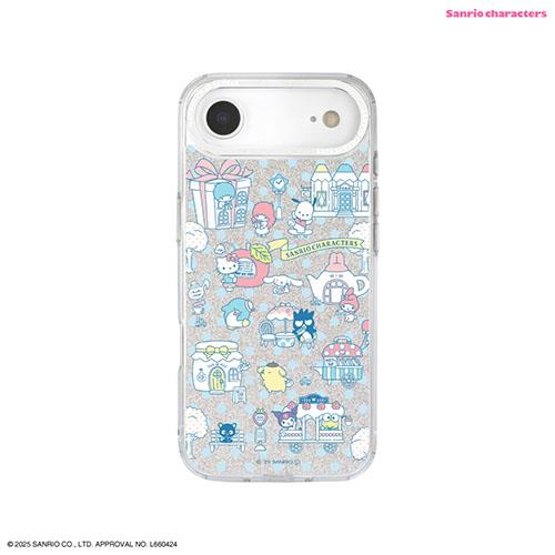 グルマンディーズ(gourmandis) SANG-589MX ミックス サンリオキャラクターズ Camera Frame iPhone Air 対応 ケース