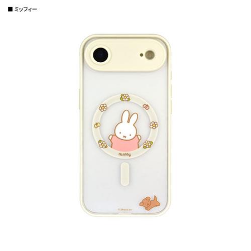 グルマンディーズ(gourmandis) MF-632A ミッフィー ミッフィー IIIIfit プランプフレーム iPhone Air MagSafe 対応 ケース