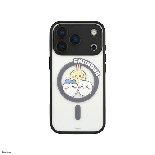 グルマンディーズ(gourmandis) CK-97A 集合 ちいかわ IIIIfit プランプフレーム iPhone17 Pro用 MagSafe 対応 ケース