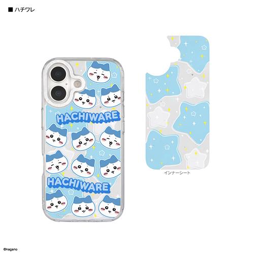 グルマンディーズ(gourmandis) CK-100C ハチワレ ちいかわ Camera Frame iPhone17 対応 ケース