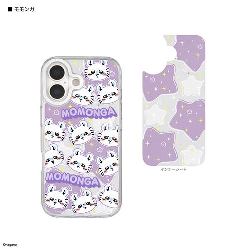 グルマンディーズ(gourmandis) CK-100E モモンガ ちいかわ Camera Frame iPhone17 対応 ケース