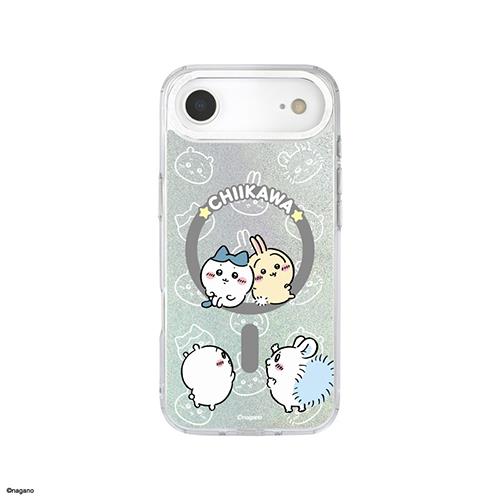 グルマンディーズ(gourmandis) CK-105A 集合 ちいかわ Camera Frame iPhone Air MagSafe 対応 ケース