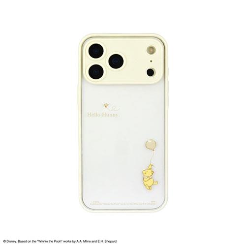 グルマンディーズ(gourmandis) DNG-298PO くまのプーさん ディズニーキャラクター / IIIIfit プランプフレーム iPhone17 Pro Max 対応 ケース