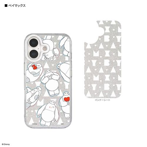 グルマンディーズ(gourmandis) DNG-303BX ベイマックス ディズニーキャラクター / Camera Frame iPhone17 対応 ケース