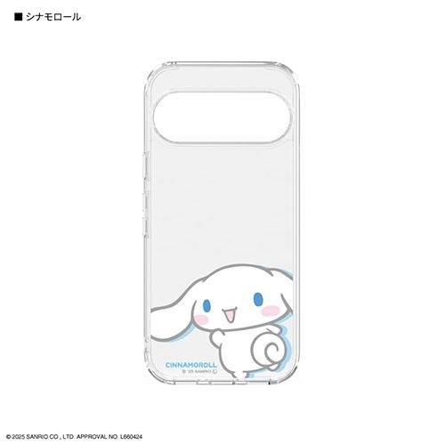 グルマンディーズ(gourmandis) SANG-596CN シナモロール サンリオキャラクターズ Google Pixel 10 / 10 Pro 対応 クリアケース