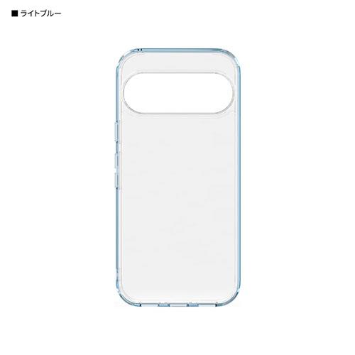 グルマンディーズ(gourmandis) GGL-33LBL ライトブルー Google Pixel 10 / 10 Pro 対応 クリアケース