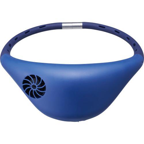 ドウシシャ(Doshisha) WSF-102B-NV ネイビー USB充電式DCネックファン 首掛け扇風機 Hooop 風量3段階