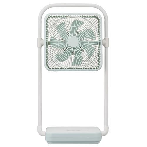 【長期保証付】ドウシシャ(Doshisha) 充電式 折りたたみファン CoCochi-Na TATAMU type-T FBX-193B-LBL ライトブルー