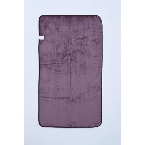 山善(YAMAZEN) YMS-FK35KK-RO ローズ フランネルモデル 電気敷毛布 140×80cm