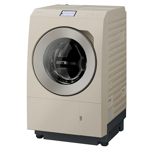 【標準設置料金込】【長期5年保証付】パナソニック(Panasonic) NA-LX129EL-C サンドグレージュ ななめドラム洗濯乾燥機 トリプル自動投入 ナノイーX搭載 左開き 洗濯12kg/乾