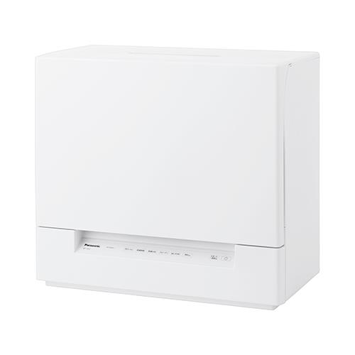 【長期保証付】パナソニック(Panasonic) NP-TSK2-W ホワイト 食器洗い乾燥機 庫内容量約36L ストリーム除菌洗浄 50℃ 高圧水流 スリム 食洗 卓上 食洗機 食洗器