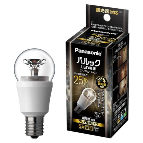 パナソニック(Panasonic) LDA4LE17DC2 パルックLED電球 クリアシリーズ 4.3W 電球色相当/調光器対応
