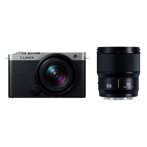 【長期5年保証付】パナソニック(Panasonic) LUMIX S9 DC-S9W-S ダークシルバー デジタル一眼カメラ ダブルレンズキット