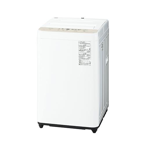 パナソニック(Panasonic) NA-F6B5-C ライトベージュ 全自動洗濯機 洗濯6kg