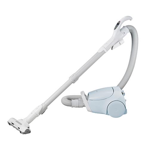 【長期保証付】パナソニック(Panasonic) MC-PJL25A-A ライトブルー 紙パック式キャニスター掃除機