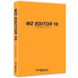 WZソフトウェア WZ EDITOR 10 CD-ROM版