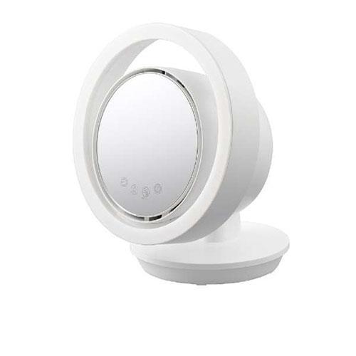 【長期保証付】東芝(TOSHIBA) TF-14DT26-W ホワイト LEDミラー付き14cm DC 卓上扇風機