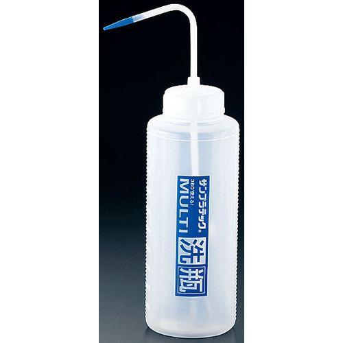 サンプラテック マルチ洗瓶 17002 1000ml 青