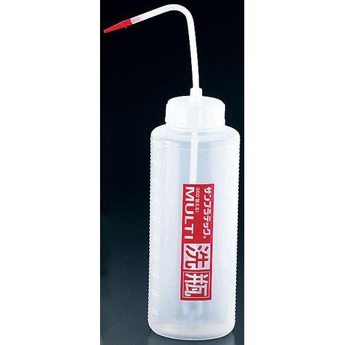 サンプラテック マルチ洗瓶 17003 1000ml 赤