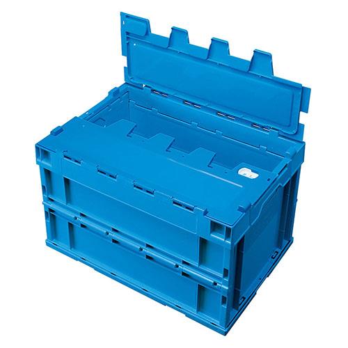 セキスイ 折りたたみ コンテナ OC-50Lロック付フタ一体型