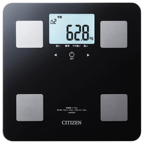 シチズン(CITIZEN) HMS525-BK ブラック 体重体組成計