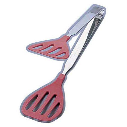 田辺金具 18-0抗菌 耐熱カラートンググリル レッド