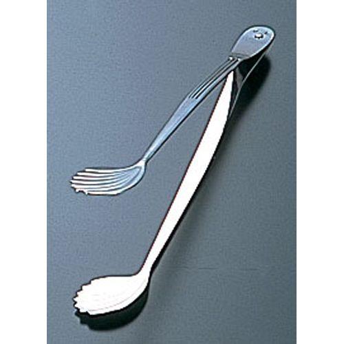 田辺金具 18-0貝型料理トング