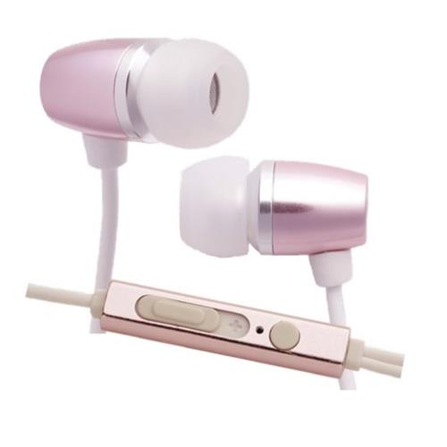 たのしいかいしゃ TA-AM3 SPK シェルピンク ハンズフリーイヤホン