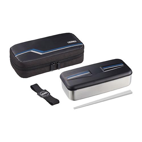 サーモス(THERMOS) DSD-704-L-BK ラインブラック フレッシュランチボックス 700 ml