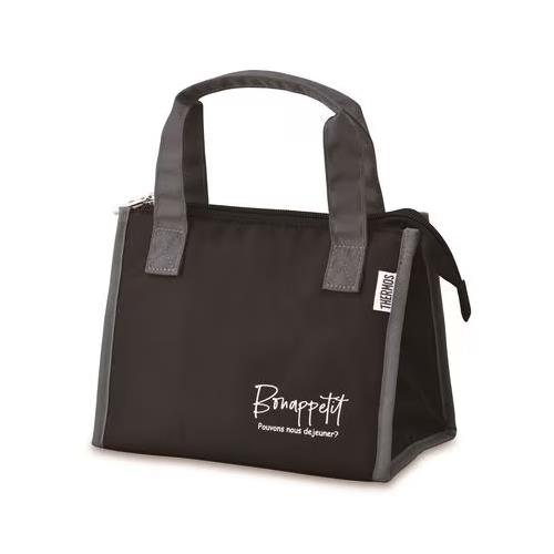 サーモス(THERMOS) RFC-002-BK ブラック 保冷ランチバッグ