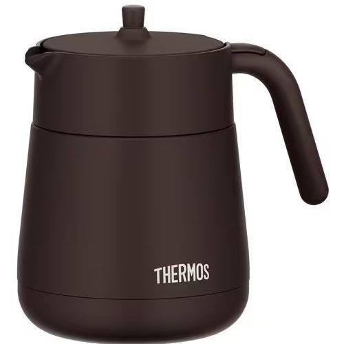 サーモス(THERMOS) TTE-700-BW ブラウン 真空断熱ティーポット 720ml
