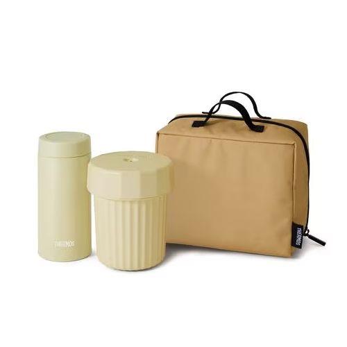 サーモス(THERMOS) JEC1000BE ベージュ ヌードルコンテナー 0.36L