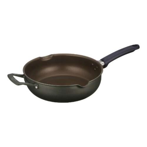 サーモス(THERMOS) KFK-026W-GY デュラブルシリーズ マルチパン26cm グレー ガス火専用