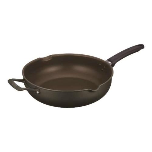 サーモス(THERMOS) KFK-030W-GY デュラブルシリーズ マルチパン30cm グレー ガス火専用