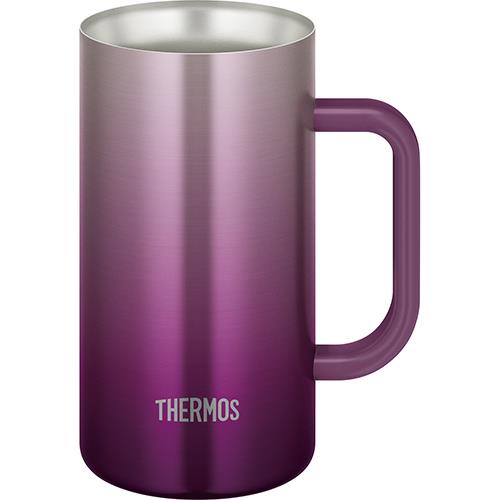 サーモス(THERMOS) JDK-721C-PL パープル 真空断熱ジョッキ 0.72L