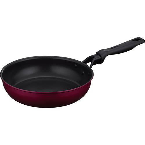 サーモス(THERMOS) KFM-024-R レッド デュラブルシリーズ フライパンKFM 24cm