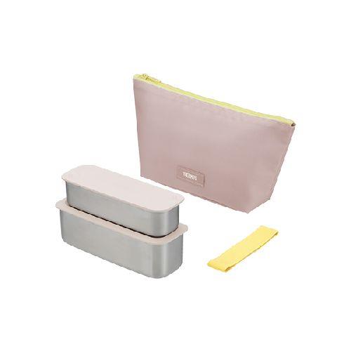 サーモス(THERMOS) DSA-605W-YP イエローピンク フレッシュランチボックス