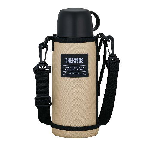サーモス(THERMOS) FJJ-802WF-BEBK ベージュブラック 真空断熱2ウェイボトル 0.8L