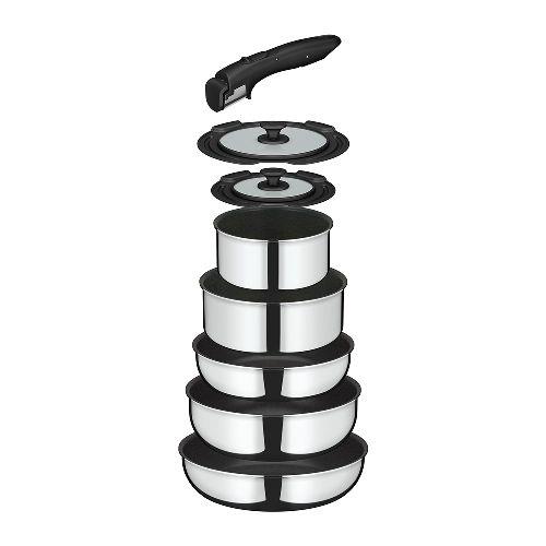 サーモス(THERMOS) KSF-8A-S ステンレス 取っ手のとれるフライパン8点セットFA