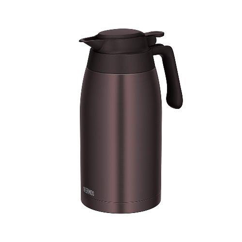 サーモス(THERMOS) TTG-2000-BW ブラウン ステンレスポット 2L