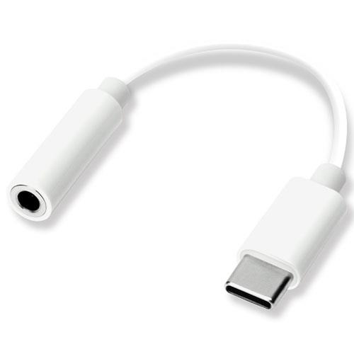 PGA PG-35CCN02WH ホワイト 3.5mmイヤホン変換アダプタ for USB Type-C