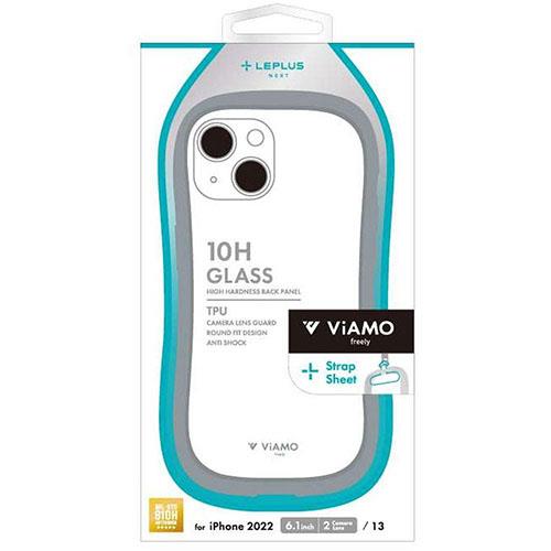 MSソリューションズ LN-IM22VMFLGY ライトグレー iPhone 14用 耐傷･耐衝撃ﾊｲﾌﾞﾘｯﾄﾞｹｰｽ ViAMO freely