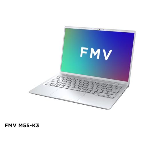 【長期保証付】富士通(FUJITSU) FMV Note M FMVM55K3SA 14.0型 Win11Home Ryzen5 メモリ16GB SSD256GB OfficeH&B2024 ノートパソコン ファインシルバー M55-K3