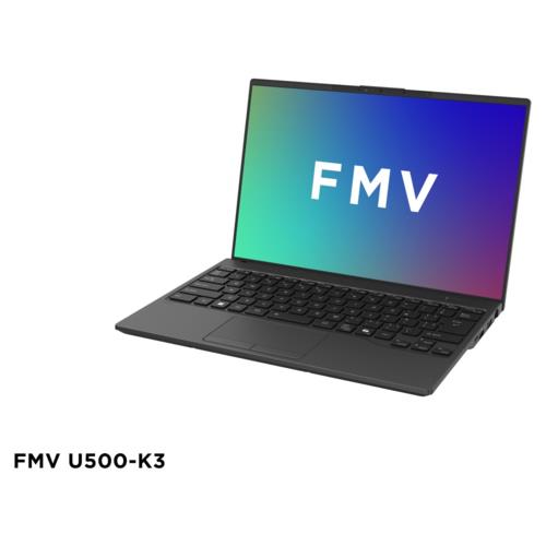 富士通(FUJITSU) FMV Note U FMVU500K3B 14.0型 Win11Home Corei5 メモリ16GB SSD512GB OfficeH&B2024 ノートパソコン ピクトブラック U500-K3