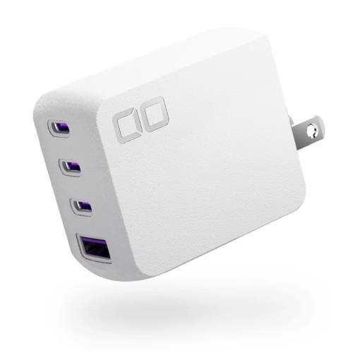 CIO(シーアイオー) CIO-G100W3C1A-N2 ホワイト NovaPort QUAD II 最大100W USB-C×3ポート、USB-A×1ポート 4ポート搭載 充電器